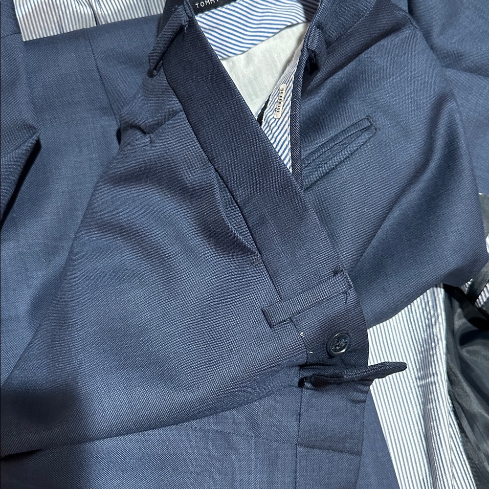 Medium Blue Tommy Hilfiger Suit - Picture 7 of 9